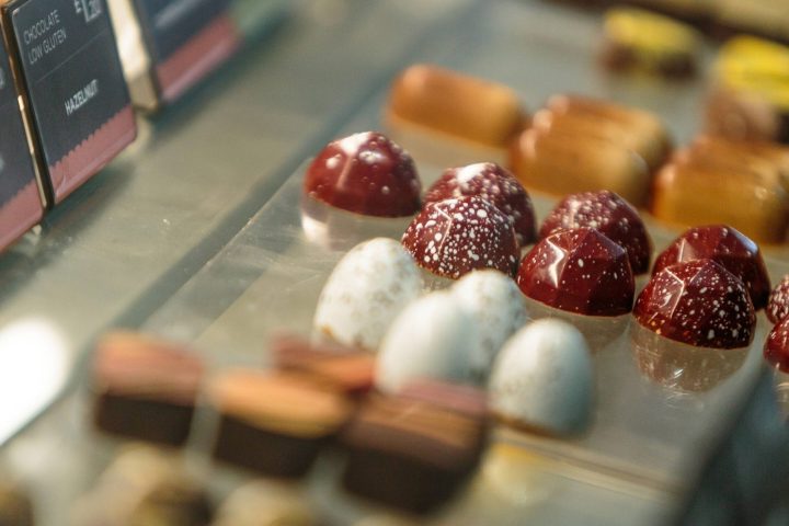 Scottish Chocolate Truffles offered during a whisky tasting and chocolate pairing in Glasgow