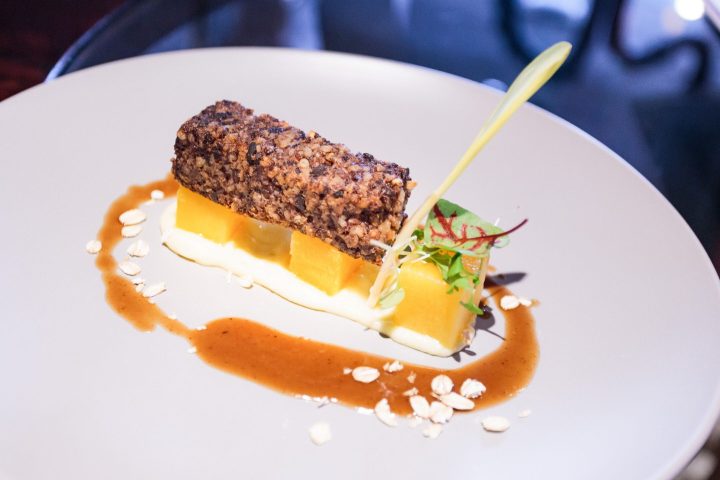 Scottish desert offered during a whisky tasting and food pairing in Glasgow