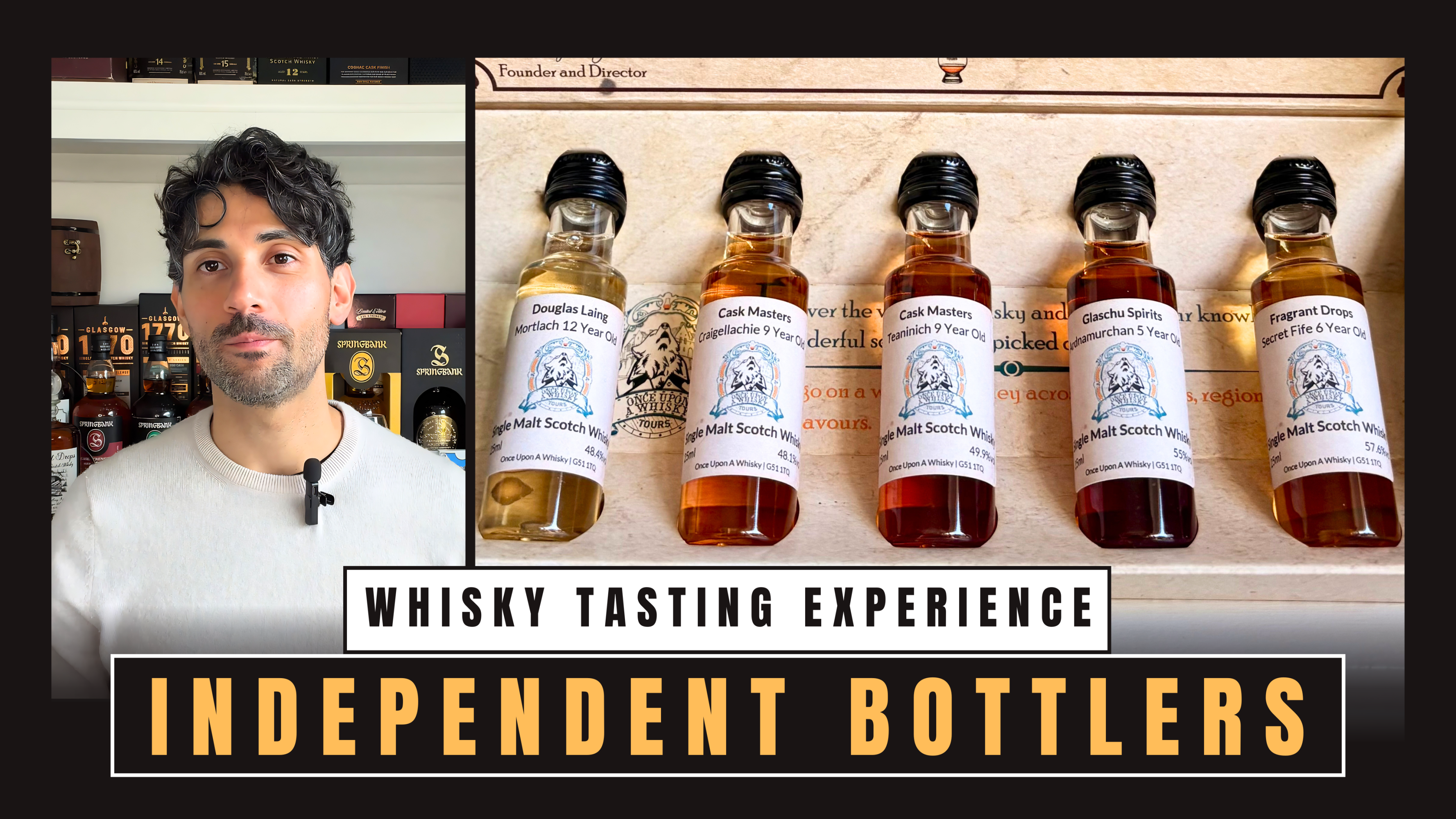 Independent Bottlers Whisky Tasting Kit - Once Upon a Whisky